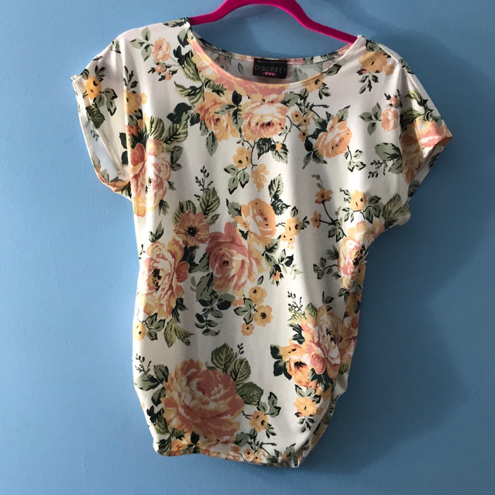 Cute Floral Summer Tee